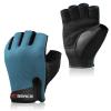 BEACE Weight Lifting Gym Gloves with Anti-Slip Leather Palm for Workout Exercise Training Fitness and Bodybuilding for Men & Women view 1