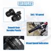 MEGHNA Bicycle 18 Speed Shifter Twist Shifter Lever 3x6 Speed Grip Shift Left and Right Shifter Mountain Bike Commuter Bike Folding Bike Gear Grip Shift with Grips(Pair) view 2