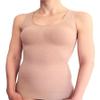 Bioflect Compression Vest Tank Top - with Bioactive Fibers and Raised Massaging Knit - for Binding, Support and Comfort (Sand, S/M) view 1