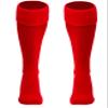 Just 4 Kicks Kid's Soccer Socks, Youth Solid Colors Soccer Socks (Red) view 3