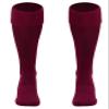 Just 4 Kicks Kid's Soccer Socks, Youth Solid Colors Soccer Socks (Burgundy) view 3