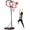 Play22 Kids Adjustable Basketball Hoop Height 5-7 FT - Portable Basketball Goals for Kids Teenagers Youth and Adults with Stand & Backboard Wheels Fillable Base - Great Indoor Outdoor Play view 1