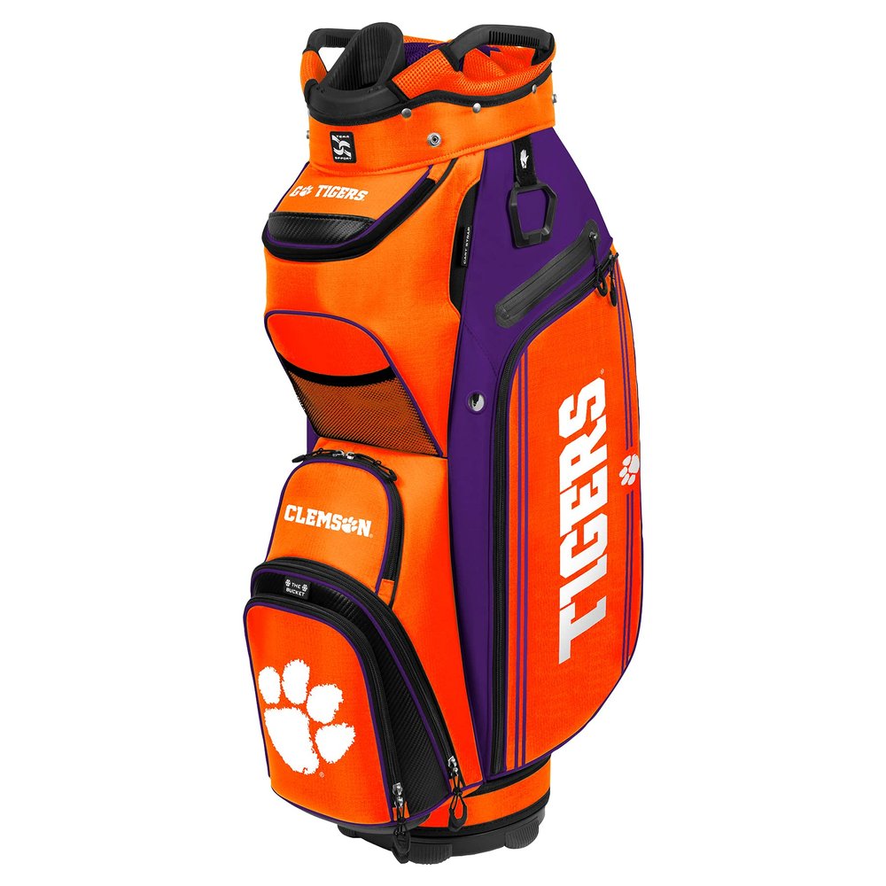 Clemson Tigers Bucket III Cooler Cart Golf Bag