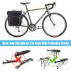 CARTMAN 30L Bike Panniers Bag, Water Resistant Bicycle Trunk Bag with Carrying Handle, Reflective Trim and Large Pockets, Bike Rear Seat Saddle Bag for Grocery Shopping Commuter Long Cycling Trip view 4