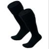 Just 4 Kicks Kid's Soccer Socks, Youth Solid Colors Soccer Socks (Black) view 1