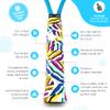 Get A Grip - Custom Tennis Racket Grip Tape - Anti-Slip/Quick-Drying Tennis Overgrips - Precut Badminton Racket Grip with Finishing Tape (Serve & Vibe, 1 Grip) view 2