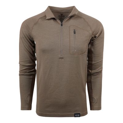 King's XKG Foundation 260 Merino 1/4 Zip, Khaki, Medium