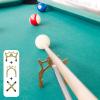 Sarybei Retractable Pool Bridge Billiards Cue Stick Bridge - with 3 Pieces Removable Brass Bridge Head - Billiards Pool Cue Accessory for Pool Table Pool Game Pool Competition view 2