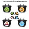 Noviko Kids Bike Basket Boy Bicycle Handlebar Basket with Bell Wheel Spokes for Girls view 2