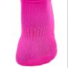 Just 4 Kicks Kid's Soccer Socks, Youth Solid Colors Soccer Socks (Pink) view 2