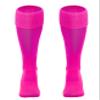 Just 4 Kicks Kid's Soccer Socks, Youth Solid Colors Soccer Socks (Pink) view 4