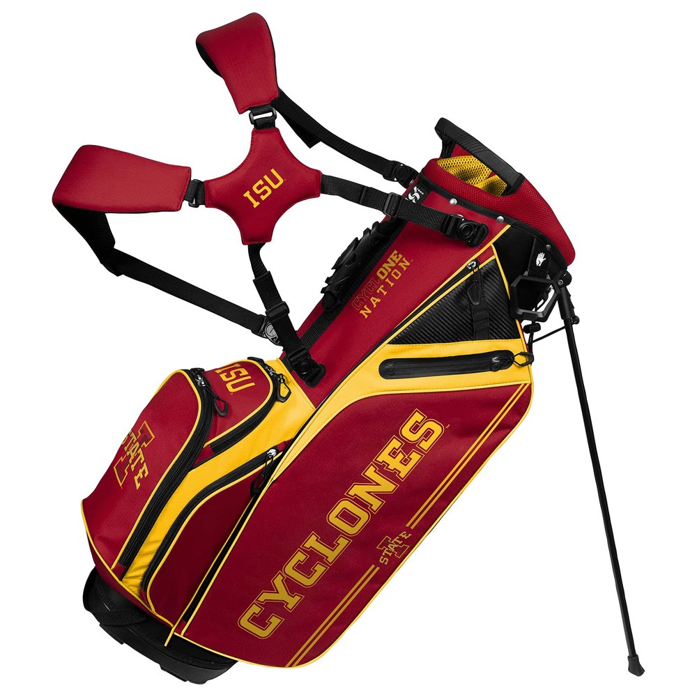 Iowa State Cyclones Caddie Carry Hybrid Golf Bag