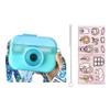 seelucky Blue Camera Bottle Travel Cup with Straw Birthday Party Gift Ice Drinking Water Bottle Mug with Strap Picnic (camera blue, 400 ml) view 1