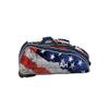Boombah Beast Rolling Bat Bag 2.0-40" x 14" x 13" - USA Baseball Royal Blue/Red/White - Holds 8 Bats, Glove and Shoe Compartments view 2
