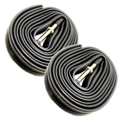 700x25-32c Bicycle Inner Tubes - 48mm Presta Valve - 2 Pack