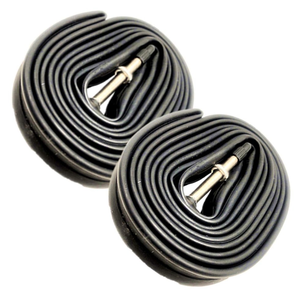 700x25-32c Bicycle Inner Tubes - 48mm Presta Valve - 2 Pack