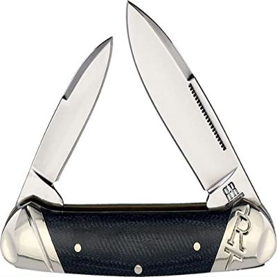 Rough Ryder Denim Canoe RR2184 Nickel,Silver