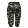 winying Boys Girls Kids Combat Army Ranger Camping Outdoor Cargo Pants Trousers Woodland Camo Camouflage 150cm view 2