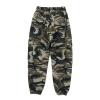 winying Boys Girls Kids Combat Army Ranger Camping Outdoor Cargo Pants Trousers Woodland Camo Camouflage 150cm view 3