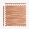 IncStores Premium Soft Wood Print Foam Flooring Tiles | Interlocking Foam Tiles for Home, Gym, Training and Yoga | 3/8" - Textured Maple, 80 Square Feet view 3