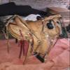 Leather Ride Western Heavy Duty Wade Ranch Roper Saddle with Head Stall Breast Collar, 15 INCHES SEAT view 2