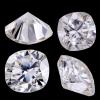 1.0ct 6mm Moissanite Stone Loose Simulated Diamond D Colorless Brilliant Cushion Cut VVS1 Clarity Gemstones for Engagement Ring Pendant Necklace Jewelry Making with Certificate of Authenticity view 3