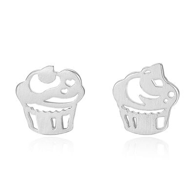 WYRKYP Earrings S925 Sterling Sier Earrings Stylish and Creative Ice Design Stud Earrings Personality Temperament Jewellery Gift for Women and Girls,Sier