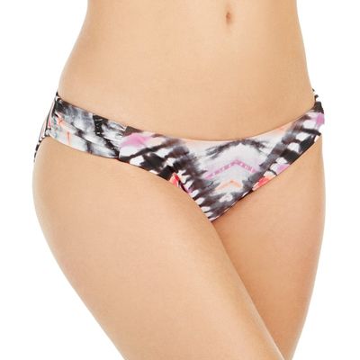 bar III Women's Tie-Dye Hipster Swim Bottom Separates (X-Large, Ink-Dye)