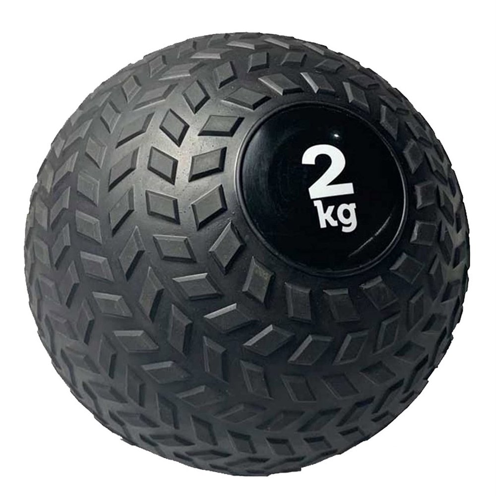Medicine Ball Medicine Ball Slam Ball, Man Woman Core Strength Training Throwing Training Ball, Textured Black Low-Stretch Fitness Ball (Size : 12kg/26.5lb)