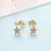 WYRKYP Earrings S925 Sterling Sier Earrings Stylish and Creative Luminous Stars Stud Earrings Personality Temperament Jewellery Gift for Women and Girls view 3