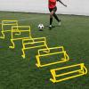 ASENVER 4 Height Adjustable Speed Training Hurdles Fitness & Speed Training Equipment (Set of 10) view 4