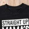 JLKGICF Toddler Baby Boy Girl Funny Short Sleeve Cotton T-Shirt Tops Tee Clothes Kids Summer Playsuit Clothes 1-6Y (Tee#BOY,3-4T,) view 2