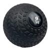 Medicine Ball Black Wall Ball, Slam Ball Weighted Ball Core Muscle Cardio Workout - Easy to Grip Tread - Heavy Duty PVC Shell (Size : 9kg/19.8lb) view 1