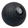 Medicine Ball Black Wall Ball, Slam Ball Weighted Ball Core Muscle Cardio Workout - Easy to Grip Tread - Heavy Duty PVC Shell (Size : 12kg/26.5lb) view 1