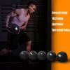 Medicine Ball Black Wall Ball, Slam Ball Weighted Ball Core Muscle Cardio Workout - Easy to Grip Tread - Heavy Duty PVC Shell (Size : 12kg/26.5lb) view 3