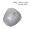 Boundless Voyage Titanium Double-wall Cup Tea Cup Outdoor Camping Tableware Drinking Mug Picnic Daily Drinkware Home Use Ti3089D 2pcs view 4
