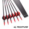 28 Inch Arrow 500 Spine Arrow Target Practice Arrow Hunting Arrow Carbon Arrows Compound Bow Recurve Bow Adult Youth Archery Indoor Outdoor Shooting Field Tip 12pc view 2