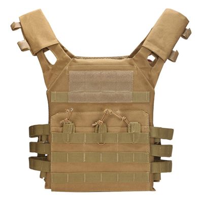 DMAIP Vest Adjustable Durable for Outdoor Activity Khaki
