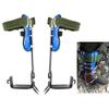 Gdrasuya10 Tree Pole Climbing Spikes, Adjustable Lanyard Rope Rescue Tool 2 Gears Tree/Pole Climbing Spike Set Both Sides Safety Belt Lanyard Rope Tools view 4