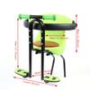 Gdrasuya10 Portable Child Bicycle Seat, Mountain Bike Bicycle Baby Seat Child Safe Seat Bike with Pedal & Handrails 30kg / 66lb view 2