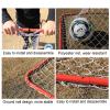 Soccer Goals Hua Outdoor Portable Children's Football Goal 2 Packs, Football Training Steel Tube Stable Frame, Easy to Install, 80x50cm view 4