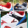 Double-Row Deform Wheel Automatic Walking Shoes Invisible Deformation Roller Skate 2 in 1 Removable Pulley Skates Skating Rollerskates Outdoor Parkour Shoes with Wheels for Girls Boys,White Blue,US 8 view 4