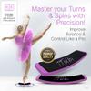 Premium Turn Board for Dancers & Skaters  Improve Turning, Balance & Spins Technique | Ballet, Ice Skating & Dance Training Equipment view 2