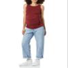 Amazon Essentials Women's Active Maternity Tank Top, Burgundy, X-Small view 3