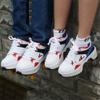 Double-Row Deform Wheel Automatic Walking Shoes Invisible Deformation Roller Skate 2 in 1 Removable Pulley Skates Skating Rollerskates Outdoor Parkour Shoes with Wheels for Girls Boys,White Blue,US 4 view 3