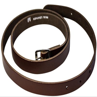 I LUV LTD Sporran Leather Strap Belt Plain Brown 3/4" for Mens Kilt Sporran 2XL 44" - 52" Scottish Highland Dress Clothing Accessories