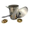 ARKDOZA 13 Tooth Stainless Steel Propeller for 40-140hp BRP Johnson Evinrude OMC Stern Drive Outboard RH (13 7/8" x 19") view 3