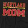 University of Maryland Official Mom Women's T Shirt,Black, X-Large view 2