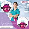 First Lifesaver 4-in-1 Nurse Fanny Pack with Medical Gear Pockets, Tape Holder, and Utility Storage for Stethoscopes, Bandage Scissors, and Emergency Supplies, Student and Nurse Use (Pink) view 4