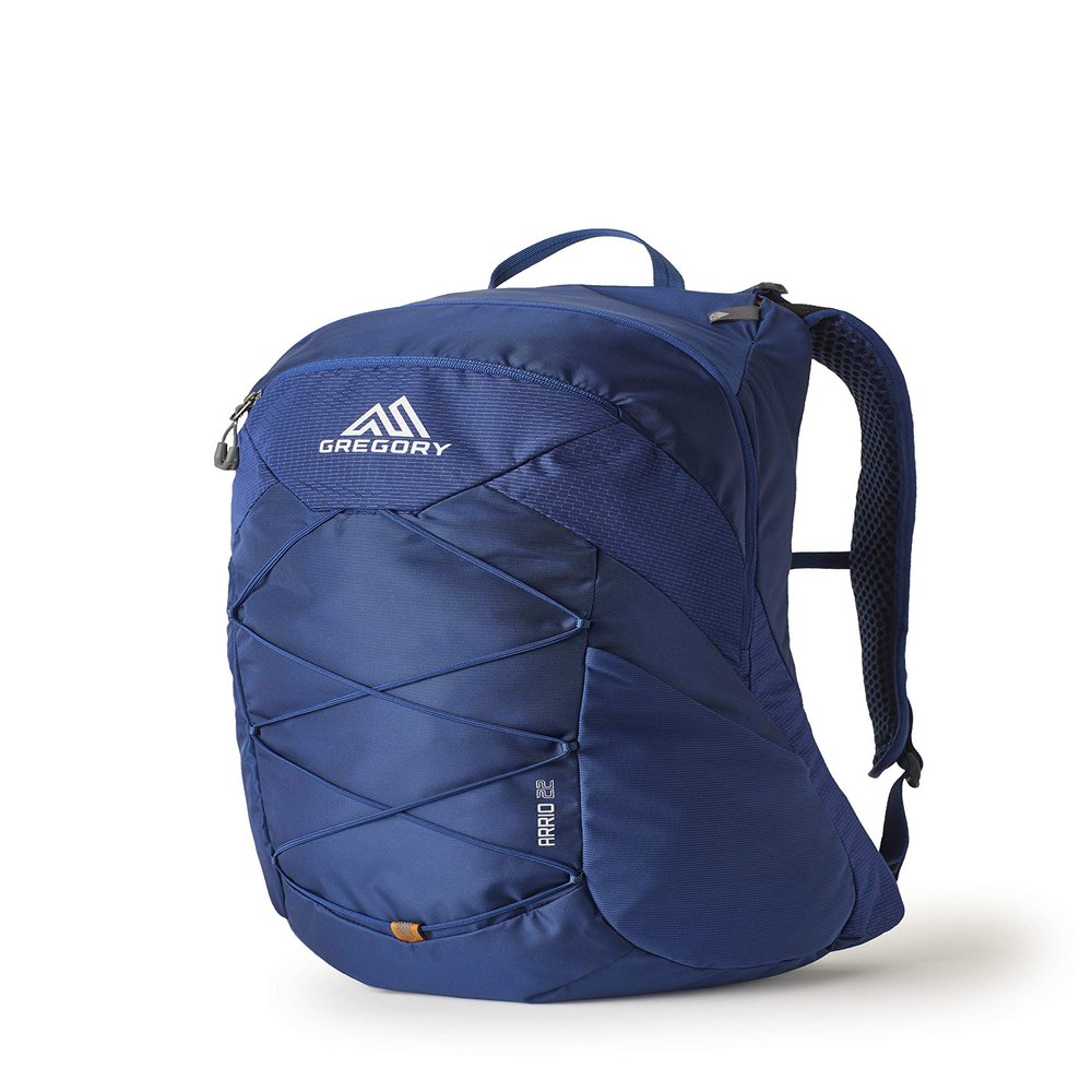 Gregory Arrio 22L Plus Size Unisex Day Hiking Backpack with Ventilated Backpanel and Built-in Hydration Attachment (Reservoir Not Included), Plus Size, Empire Blue
